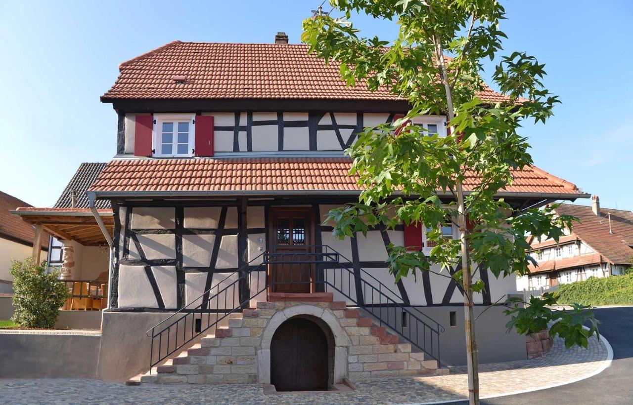 Maison 1775 Ferien Im Historischen Bauernhaus Mit Sauna, Wissembourg, Elsass Ingolsheim Eksteriør bilde