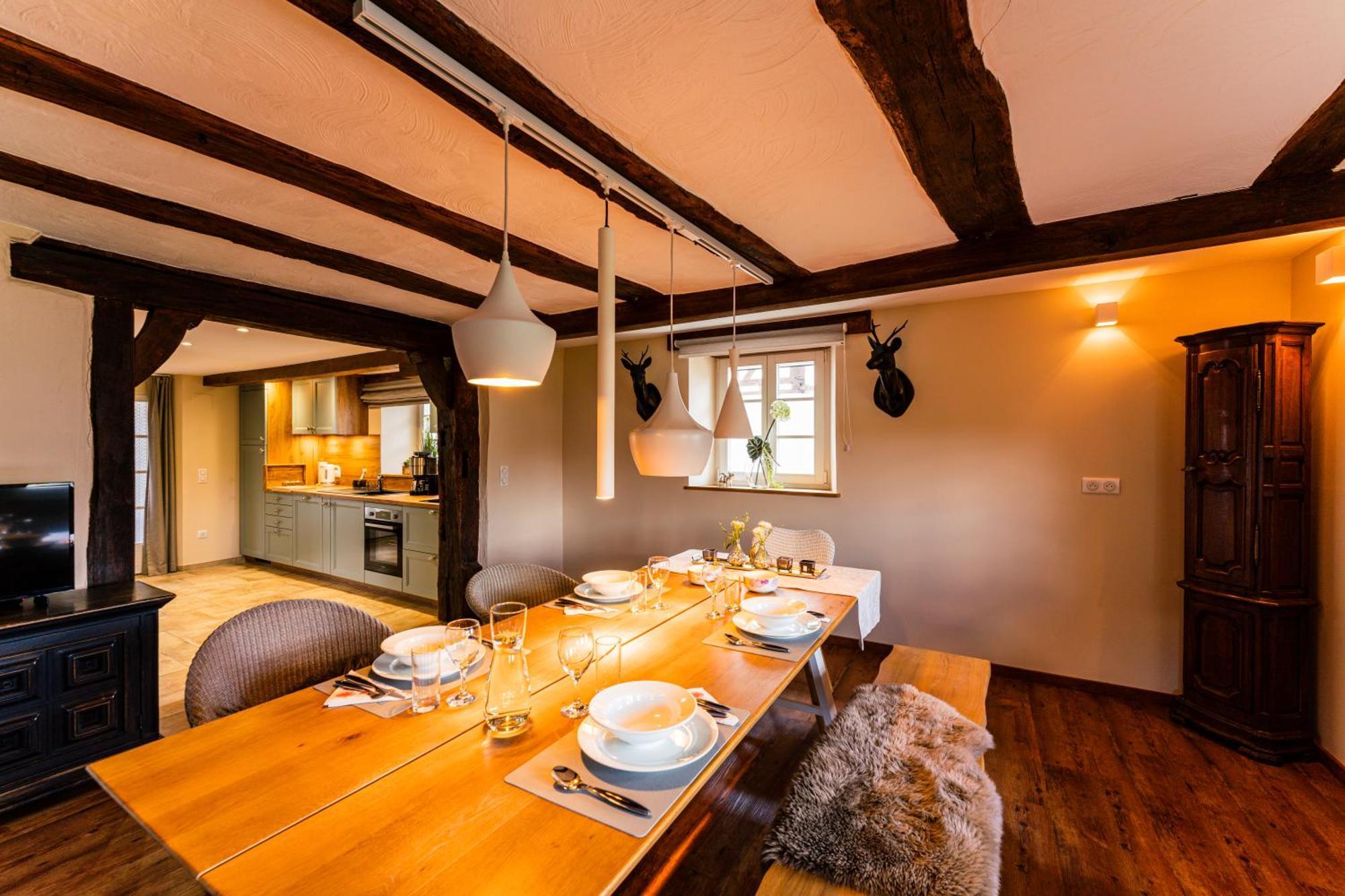 Maison 1775 Ferien Im Historischen Bauernhaus Mit Sauna, Wissembourg, Elsass Ingolsheim Eksteriør bilde
